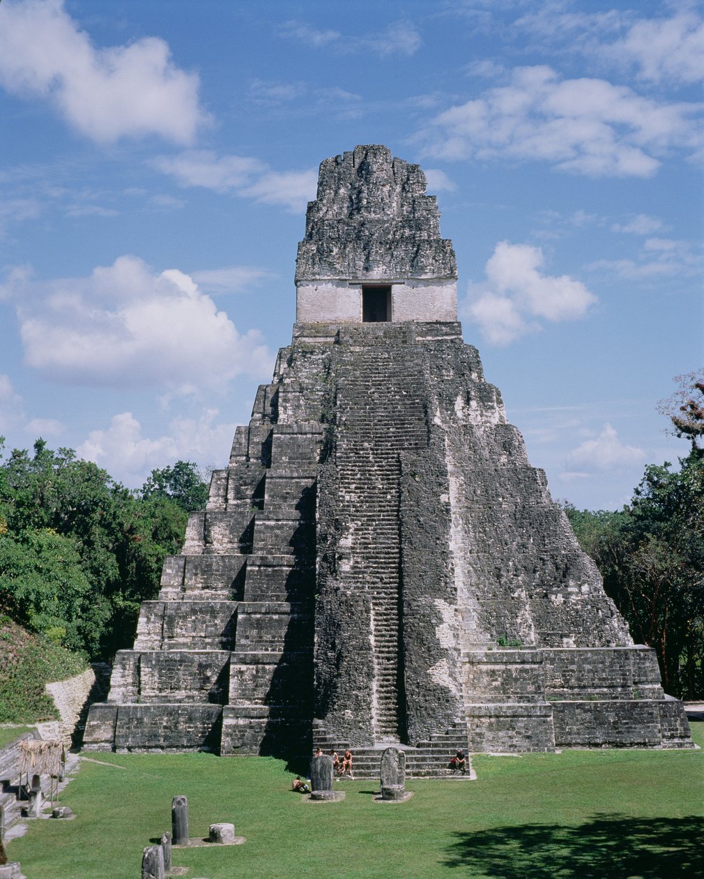 Temple of the Jaguar (Temple 1) Mayan, Late Classic Period c.600-900 by Unbekannt
