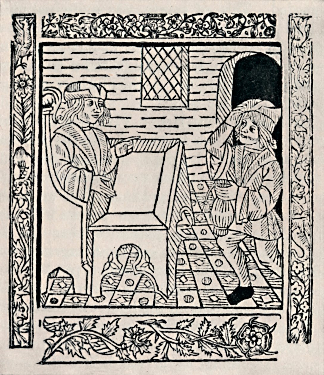 Tenant Paying Rent, 1523, 1903 by Unbekannt