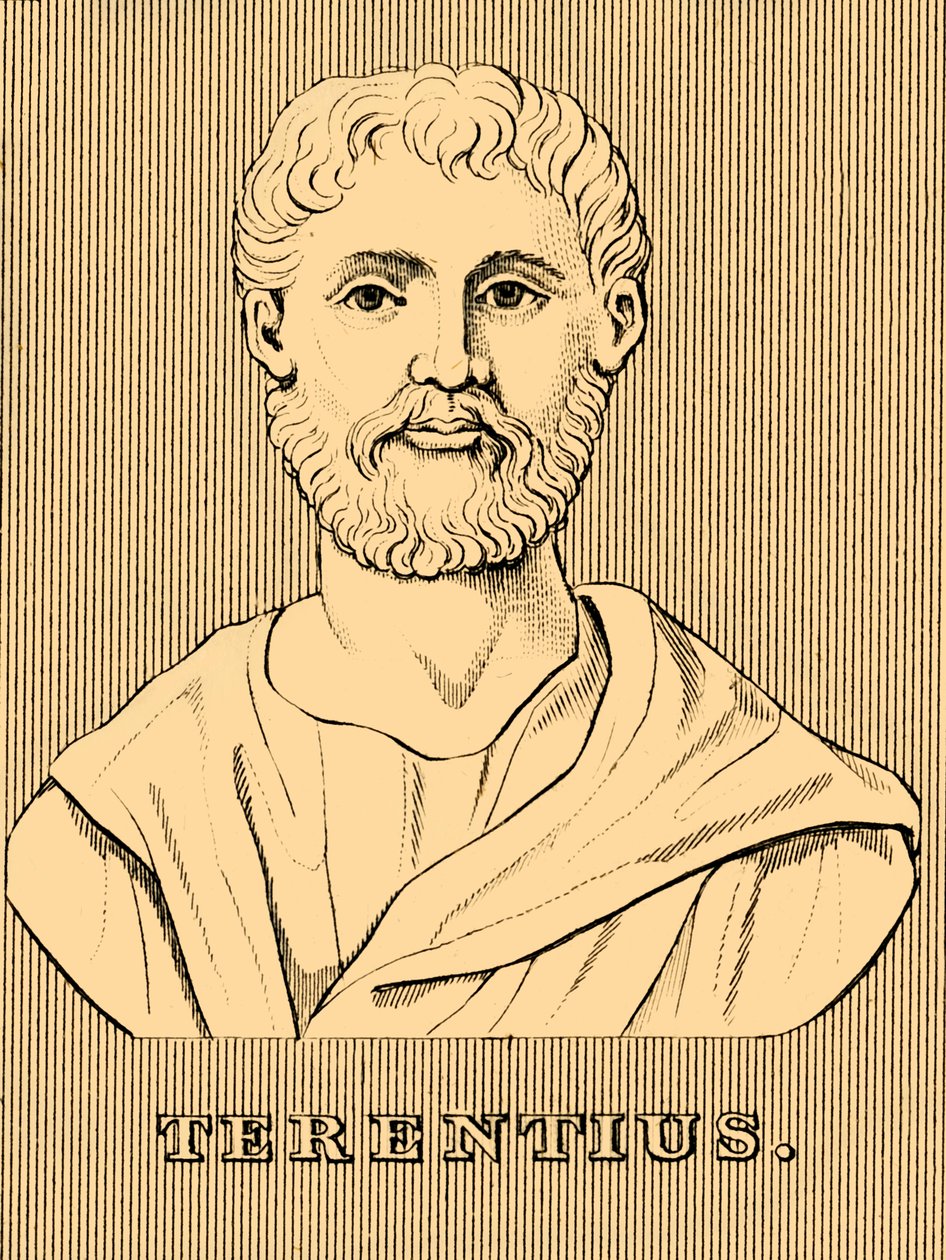 Terentius, c195-c159 BC, 1830 by Unbekannt