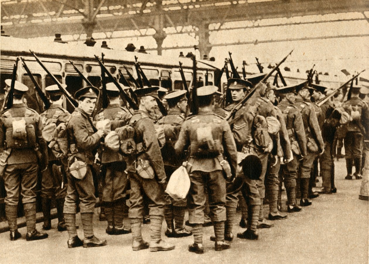 Territorials from Summer Camp - Terriers Entraining at Waterloo by Unbekannt