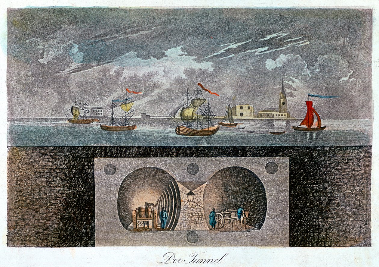 Thames Tunnel, c1830 by Unbekannt