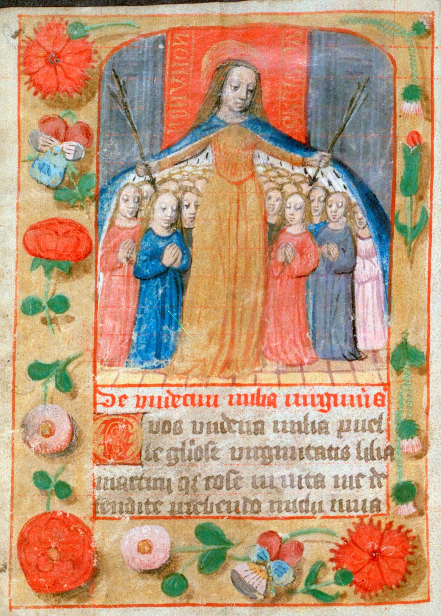 The 11,000 Virgins, Church of St Esprit, 15th century by Unbekannt