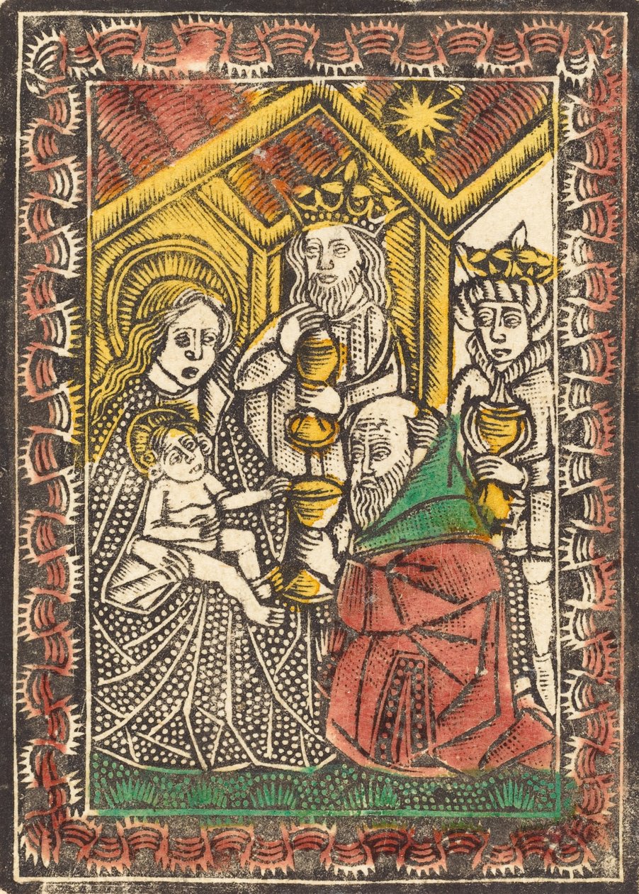 The Adoration of the Magi by Unbekannt: Buy fine art print