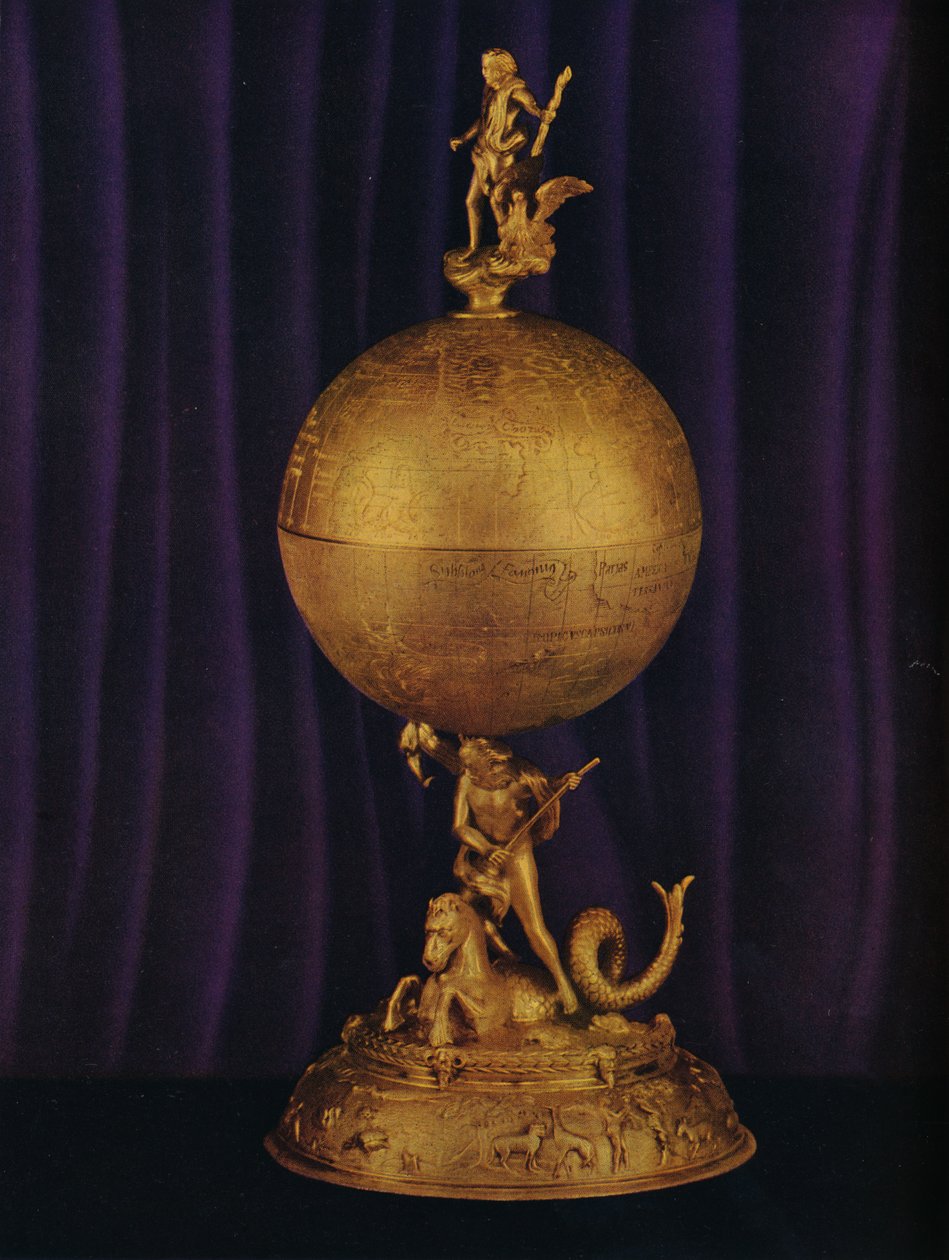 The Airthrey Gold Globe Cup: South German, c1560-1565, 1936 by Unbekannt