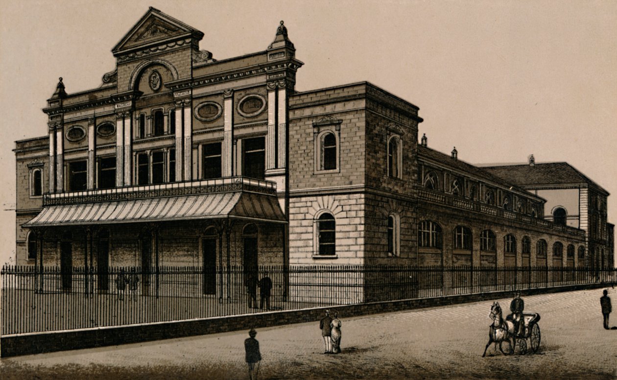 The Aquarium, Yarmouth, c1880 by Unbekannt