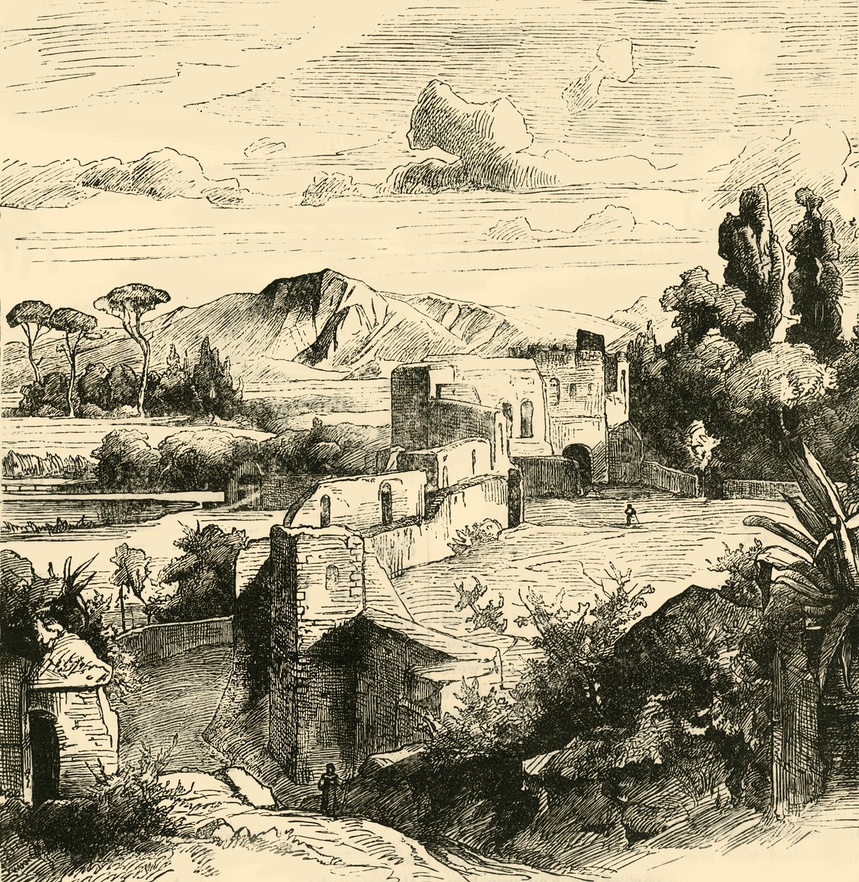 The Aurelian Wall, 1890 by Unbekannt