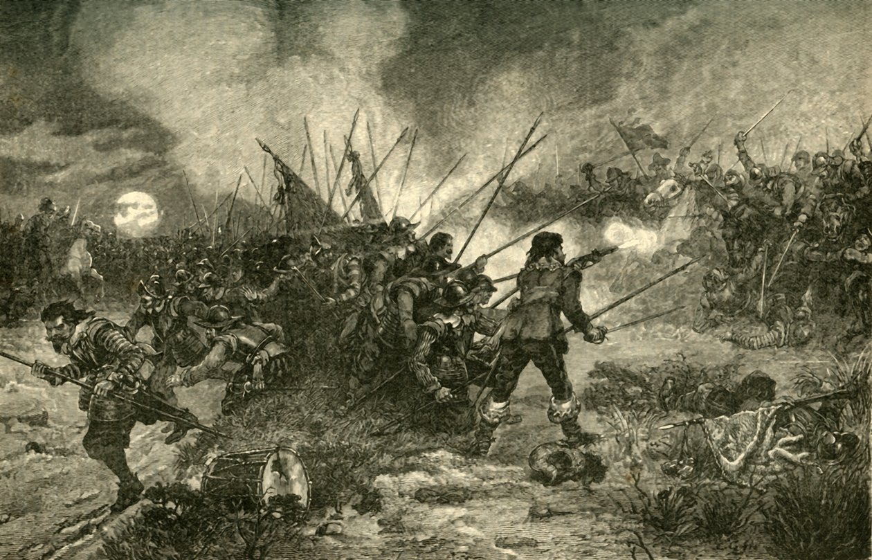 The Battle of Marston Moor, 2 July 1644 by Unbekannt