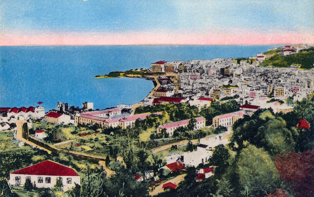 The Bay of Algiers, Algiers, Algeria by Unbekannt