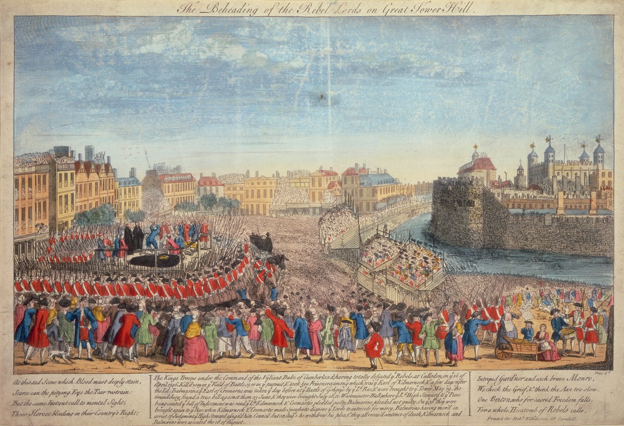 The Beheading of the Rebel Lords on Great Tower Hill