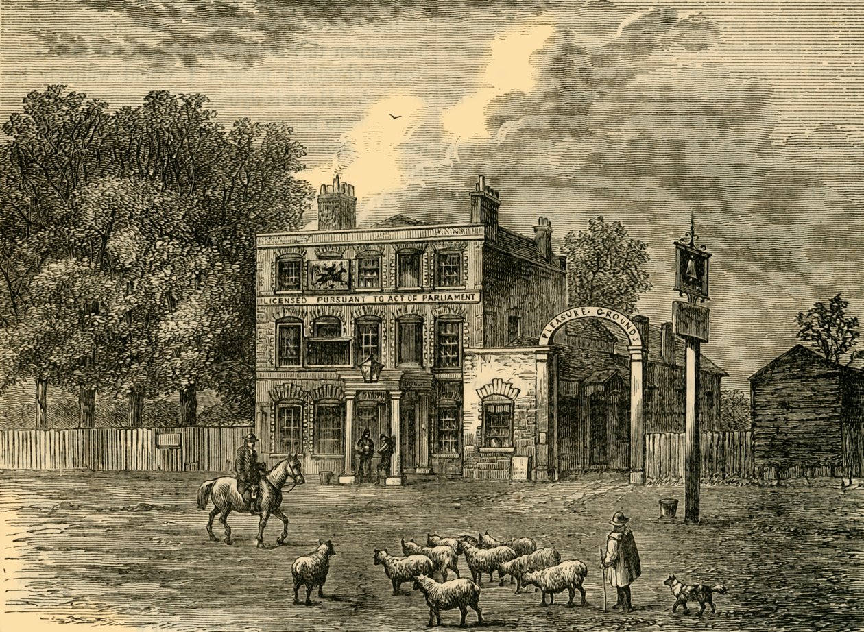 The Bell at Edmonton, c1876 by Unbekannt