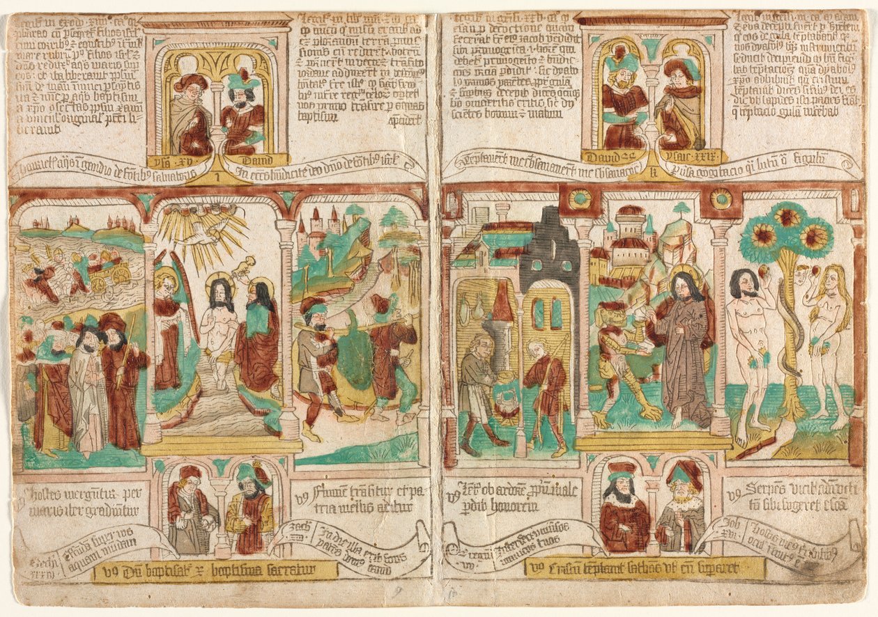 The Bible of the Poor Biblia Pauperum, Pharaoh