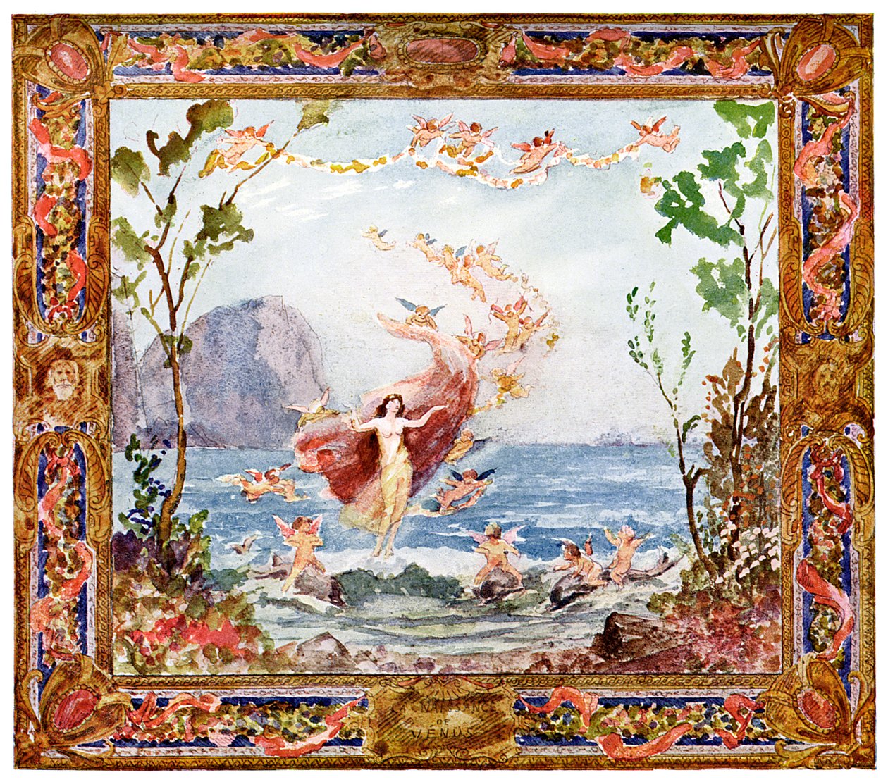 The Birth of Venus, 1900 by Unbekannt