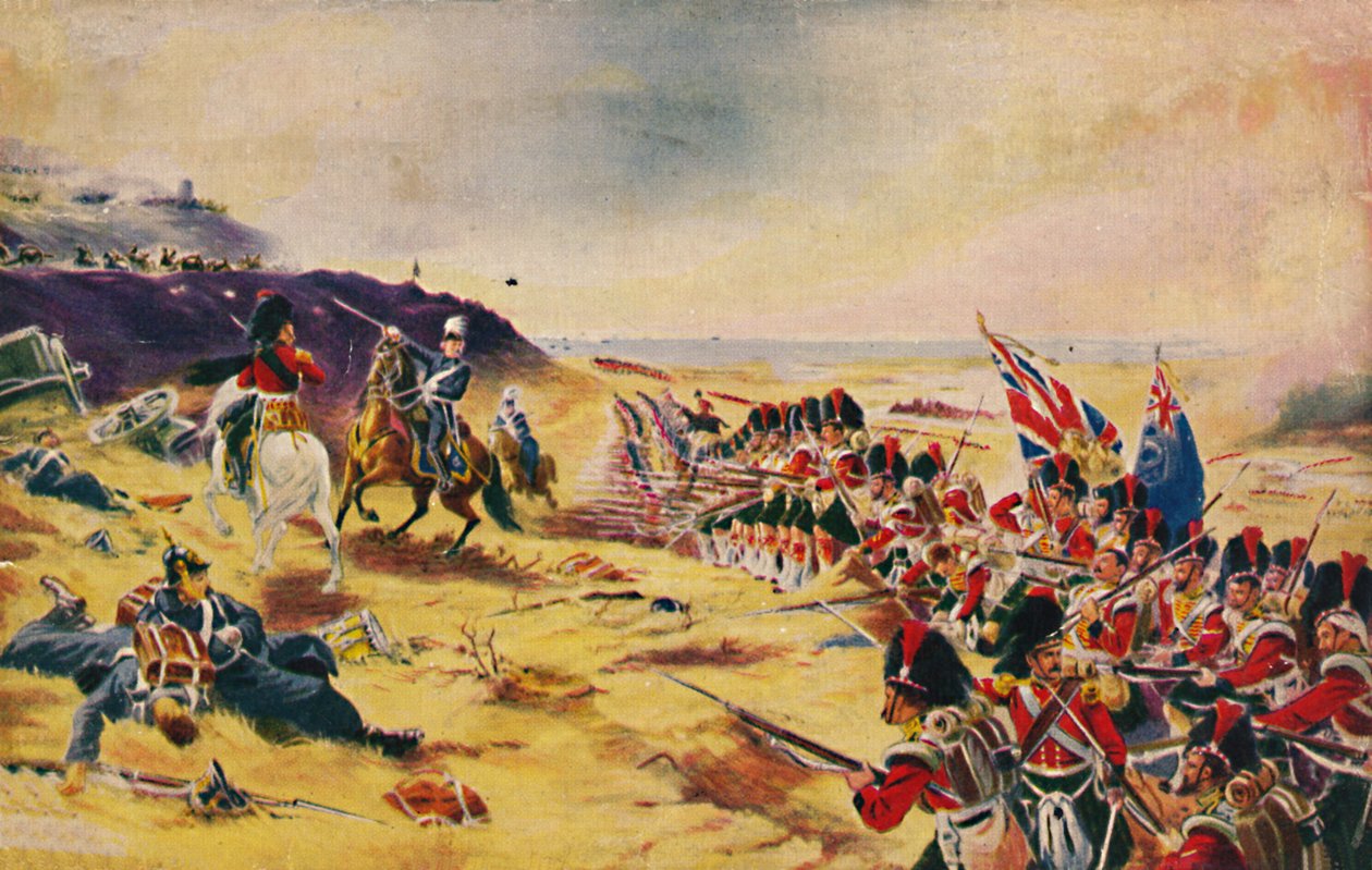 The Black Watch. Forward the 42nd! at the Alma, 1854 by Unbekannt