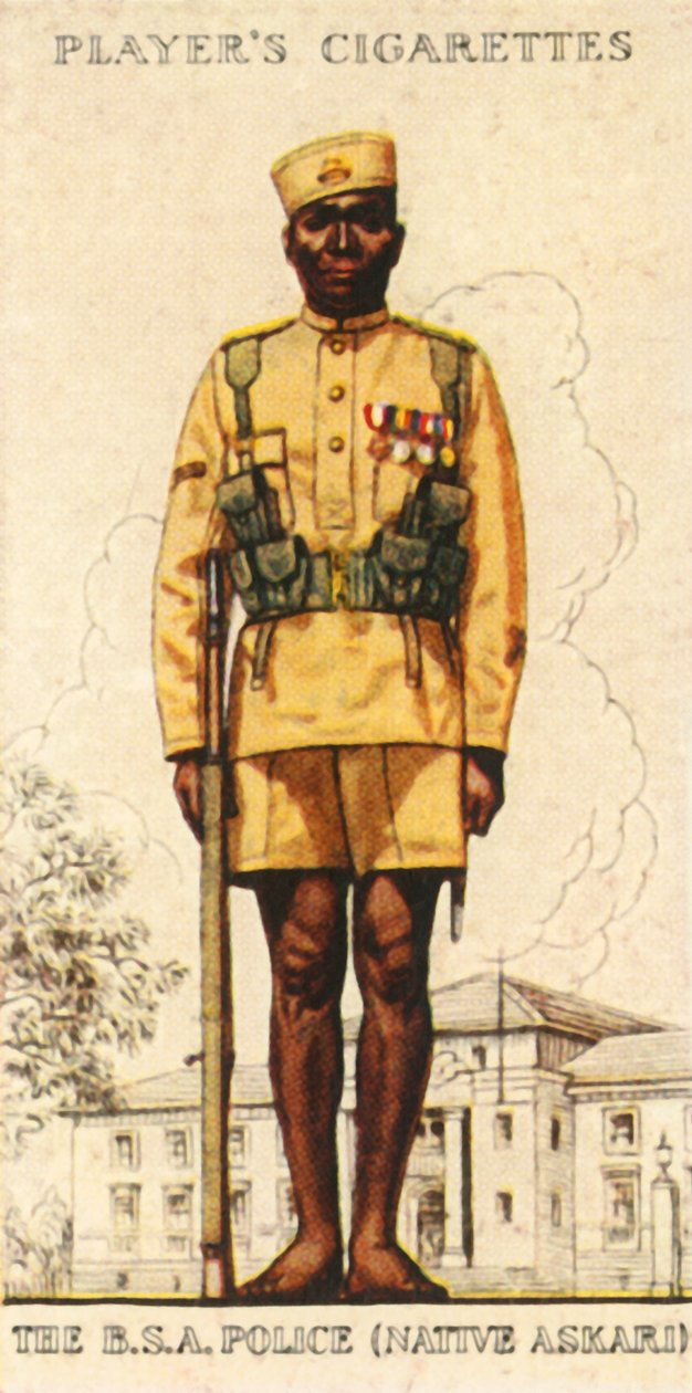 The British South Africa Police Native Askari, 1936 by Unbekannt
