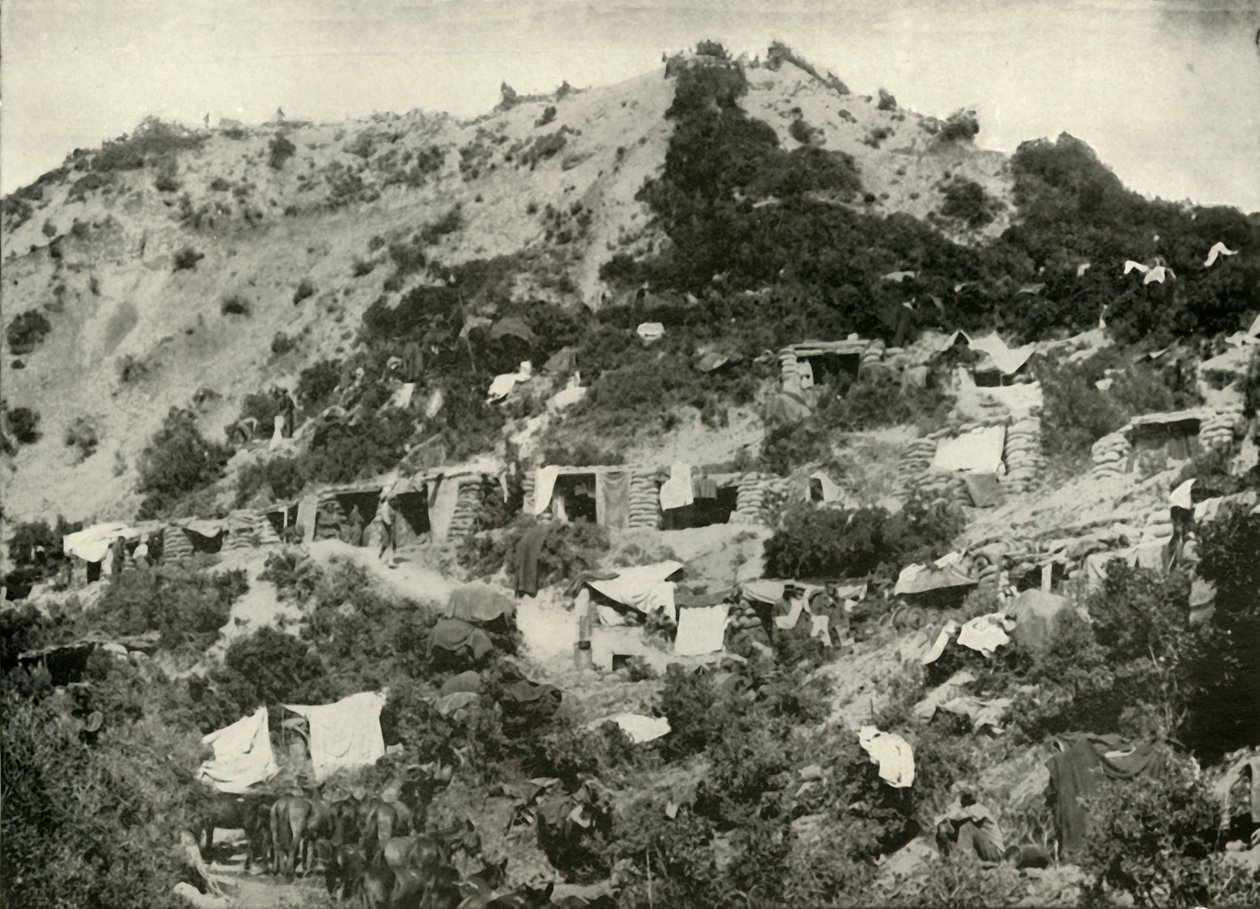 The British Troops on the Gallipoli Peninsula, 1919 by Unbekannt