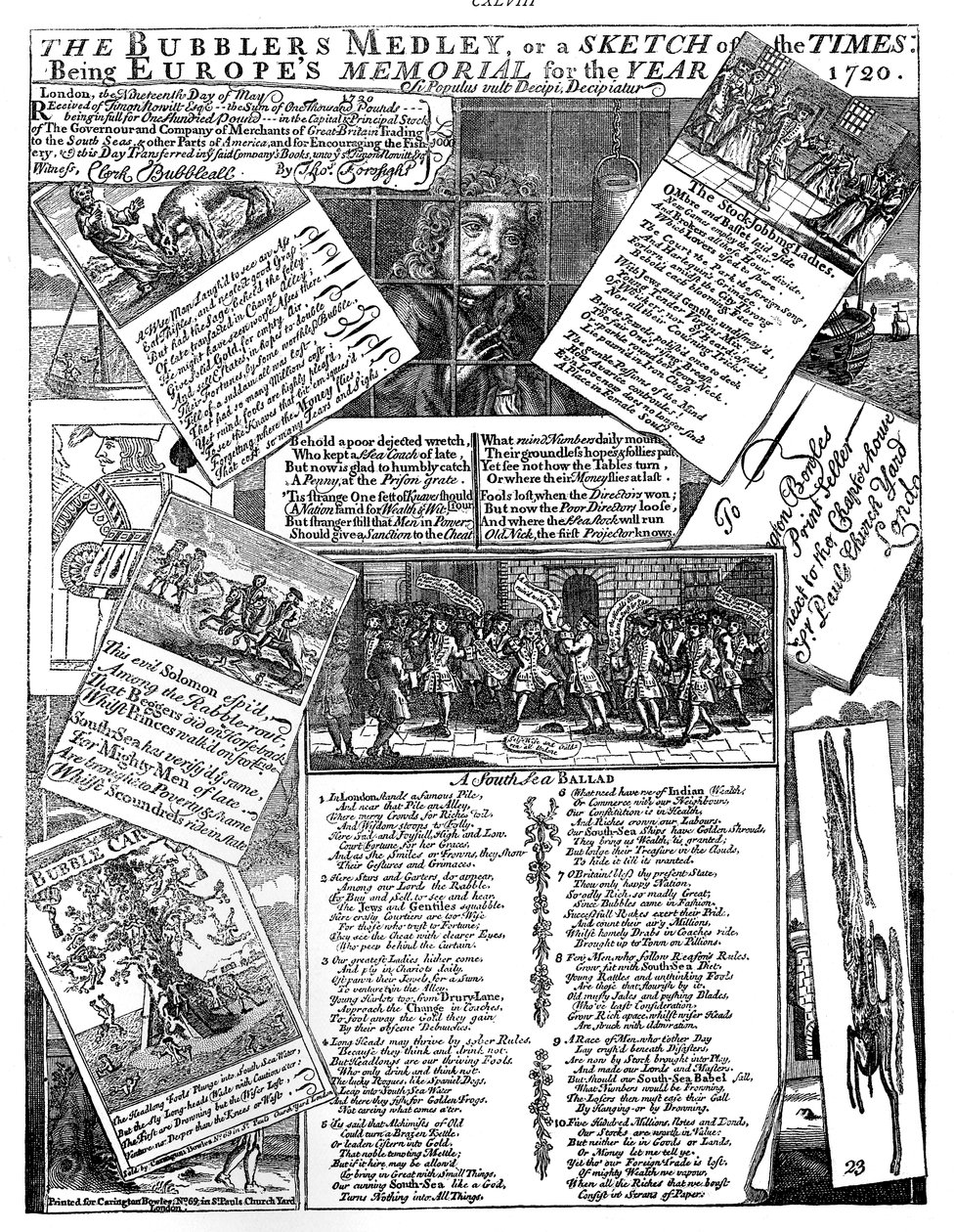 The Bubblers Medley, or a Sketch of the Times by Unbekannt