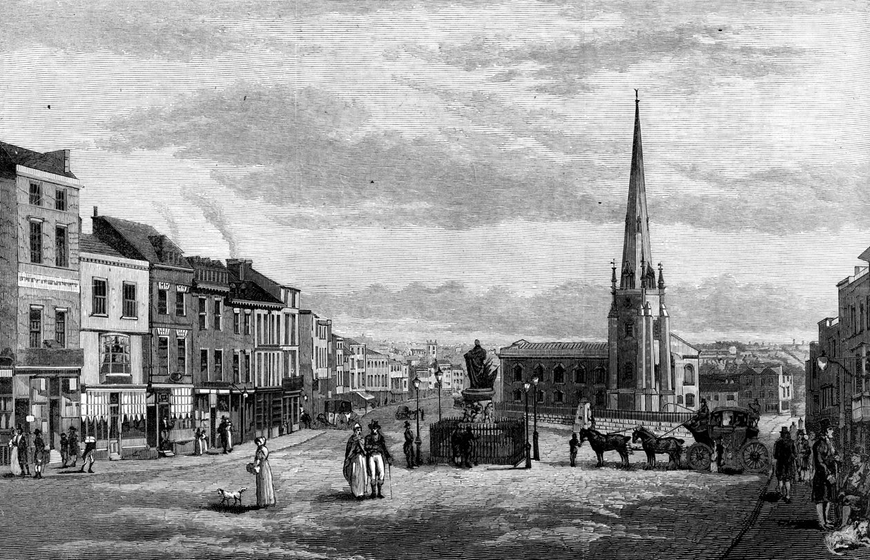 The Bull Ring, with St Martin