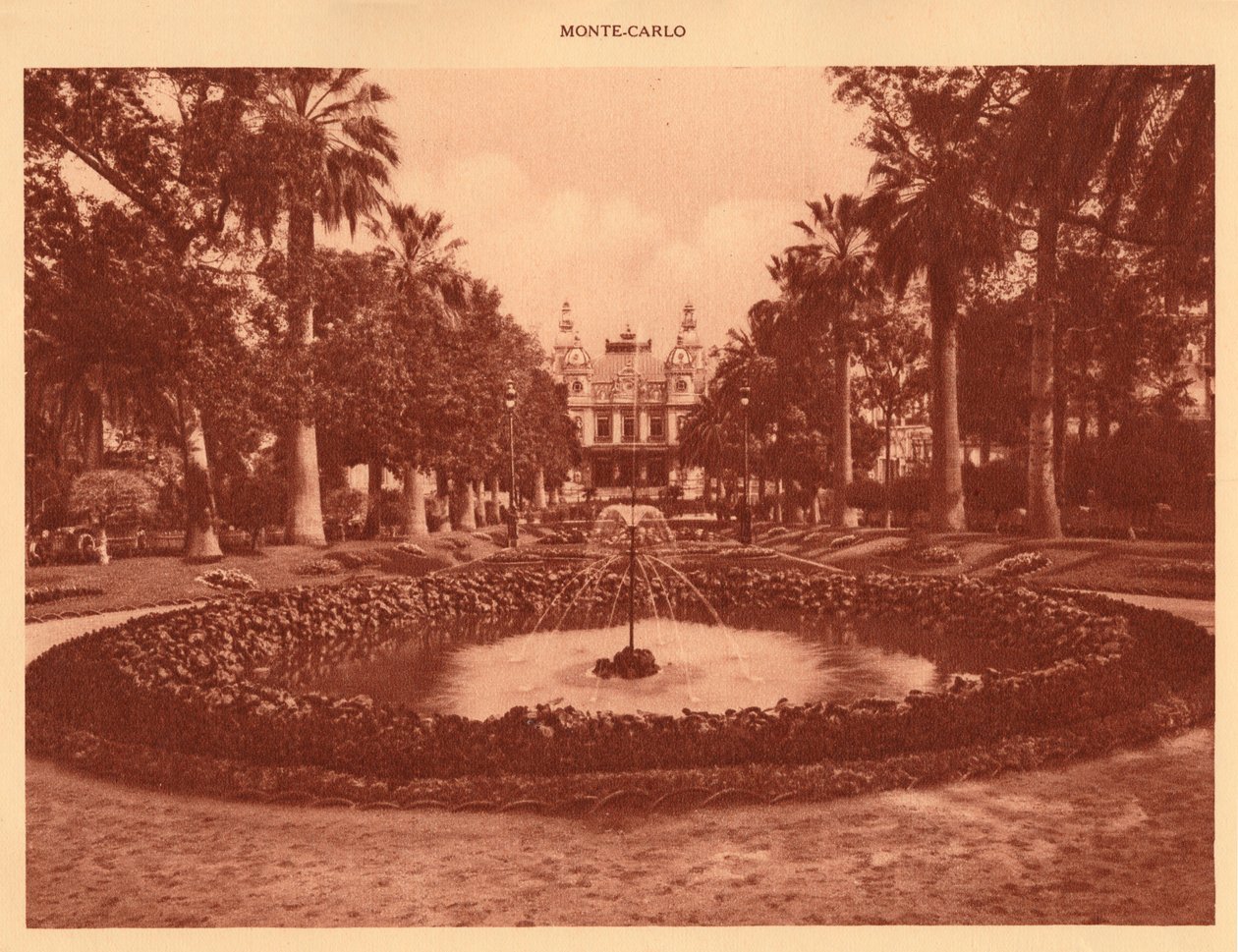 The Casino, Monte Carlo by Unbekannt