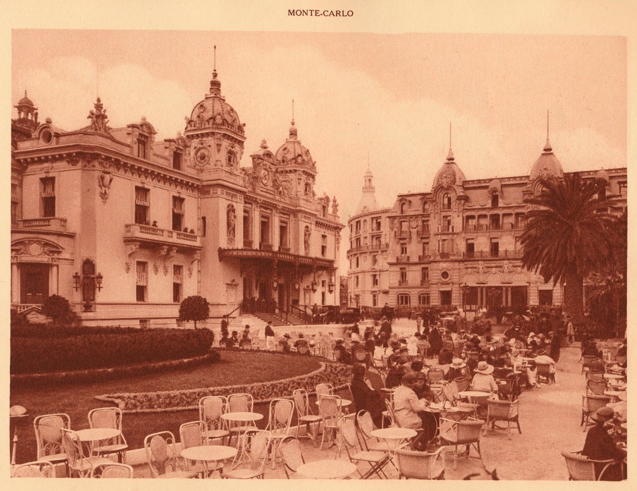 The Casino and Hotel de Paris, Monte Carlo, 1930 by Unbekannt