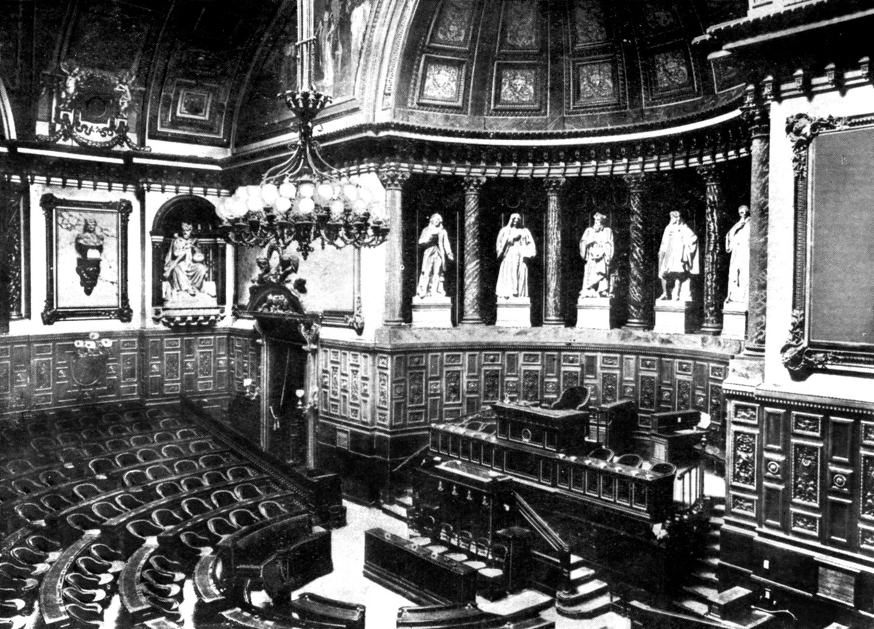 The Chamber of the French Senate, Paris, France by Unbekannt