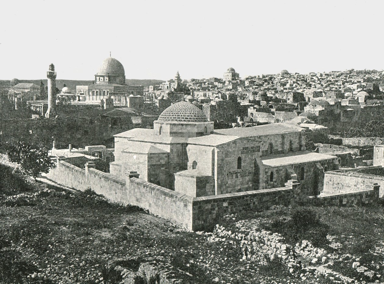 The Church of St Anne, Jerusalem, Palestine by Unbekannt