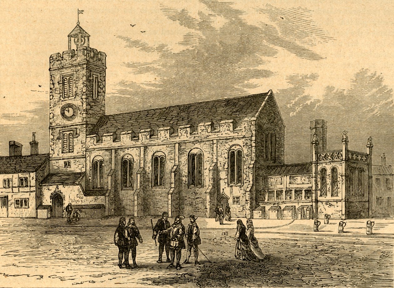 The Church of St. Michael Ad Bladum, A.D. 1585 by Unbekannt