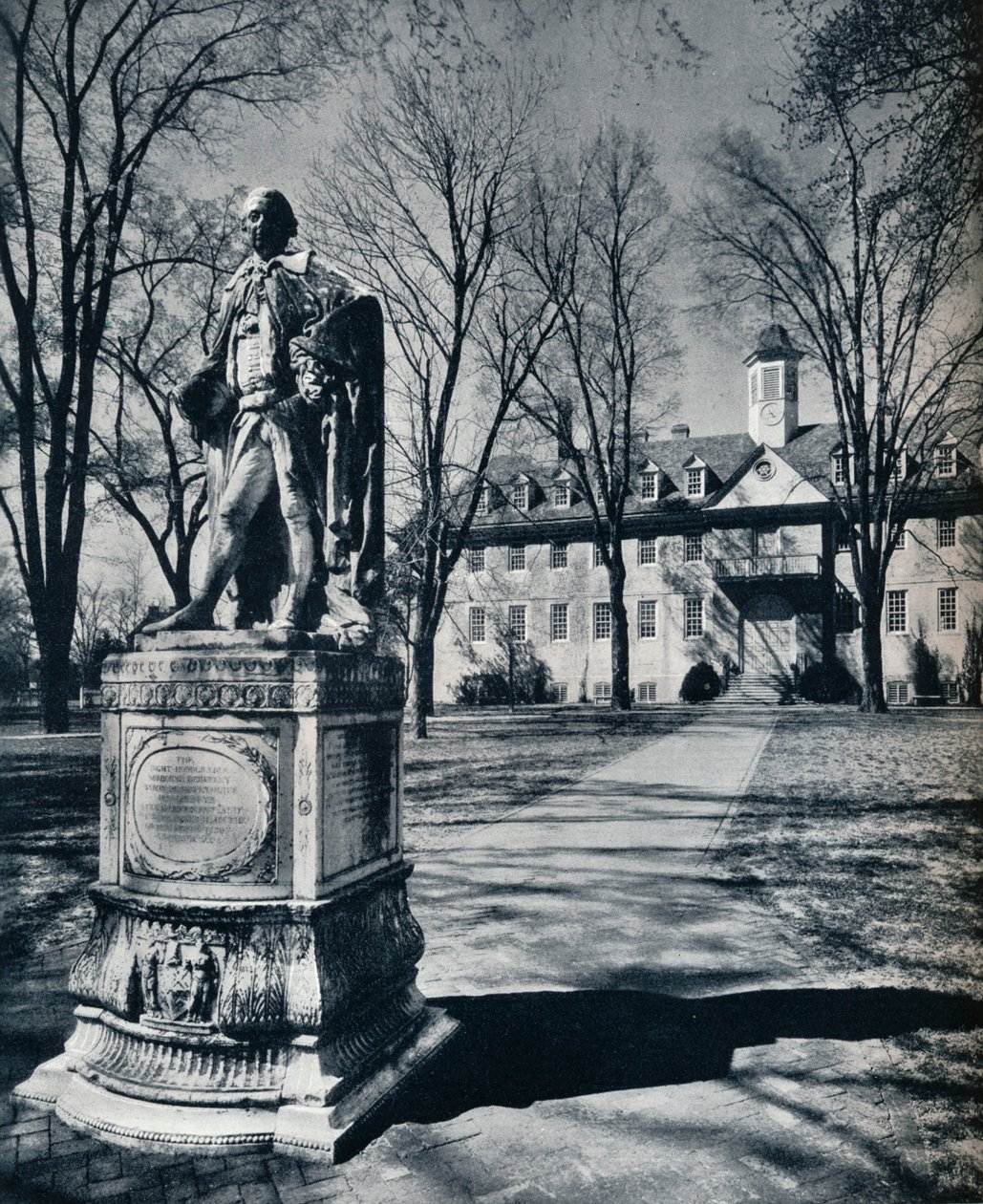 The College of William and Mary, c1938 by Unbekannt