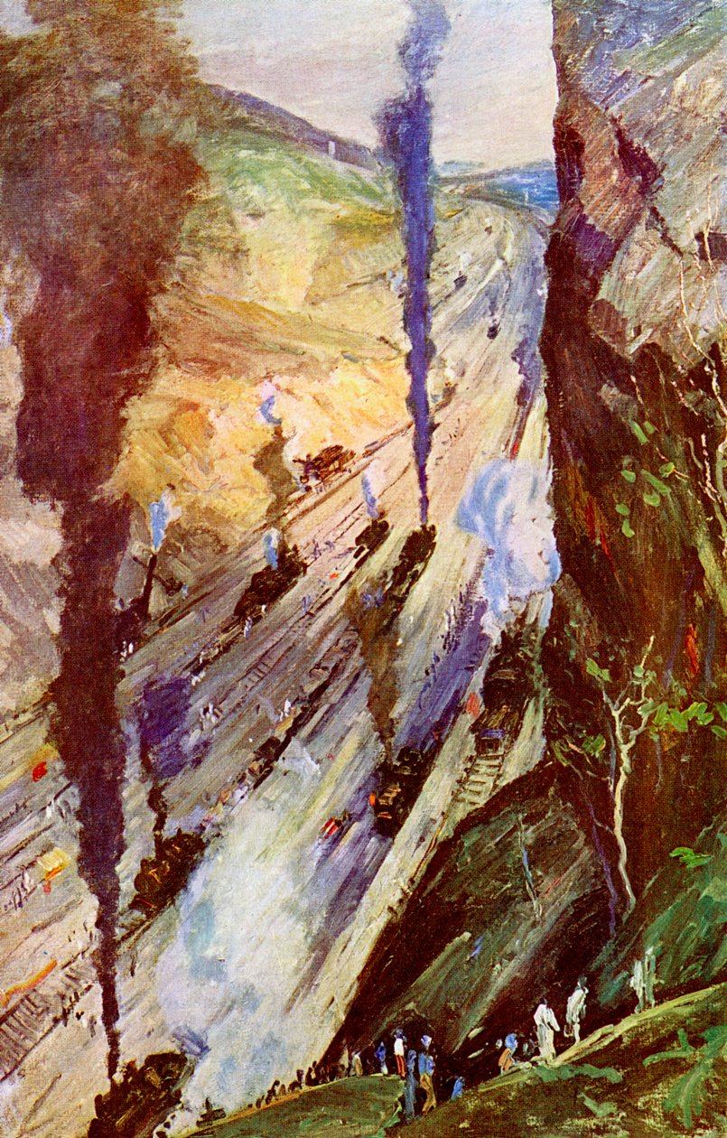 The Conquerors, Culebra Cut, Panama Canal, Panama, 1926 by Unbekannt