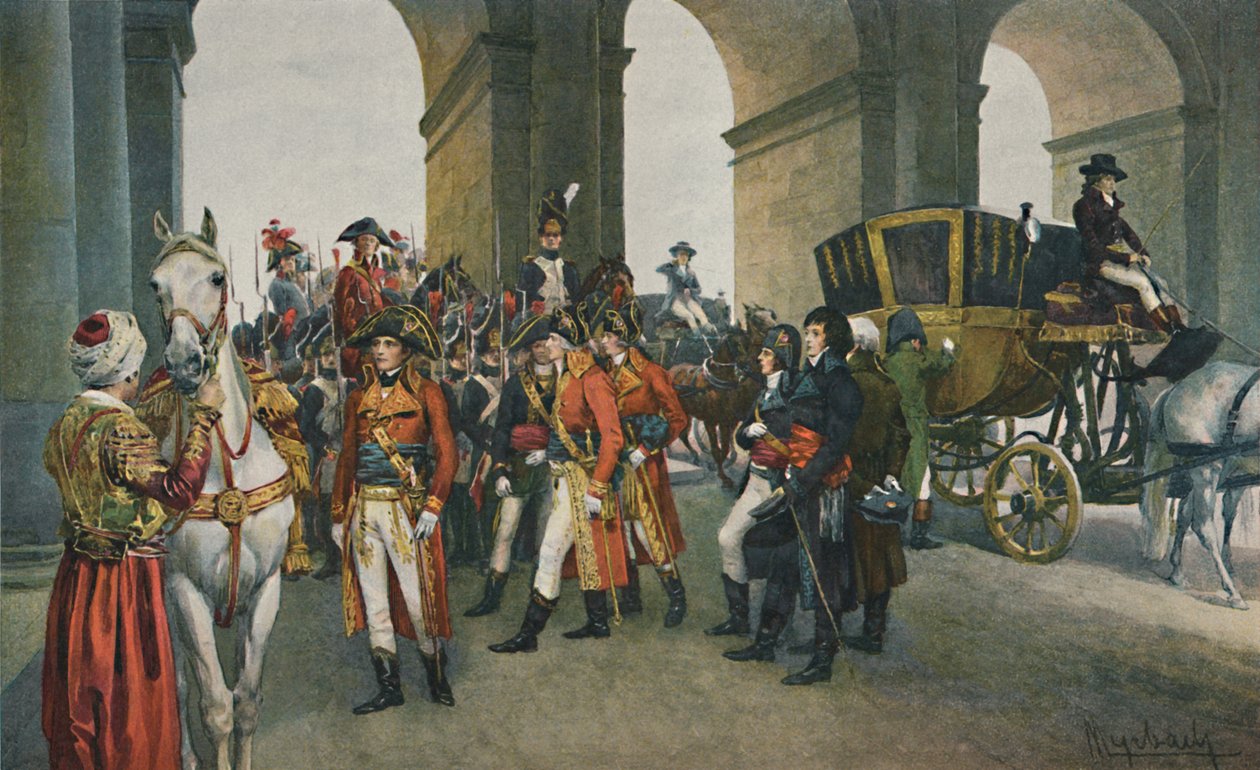 The Consuls Take Possession of the Tuileries, 10 August 1792 by Unbekannt
