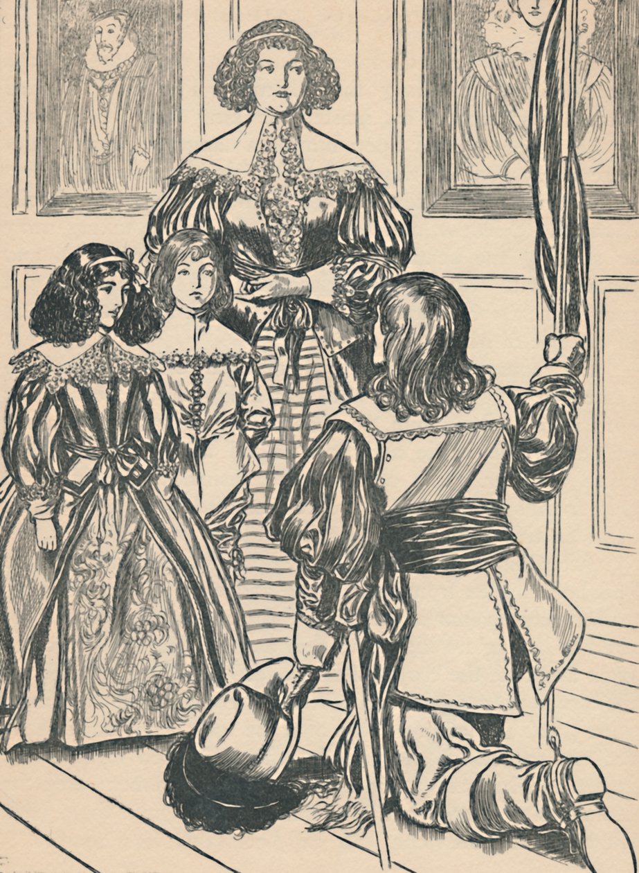 The Countess Receives The Banners, c1907 by Unbekannt