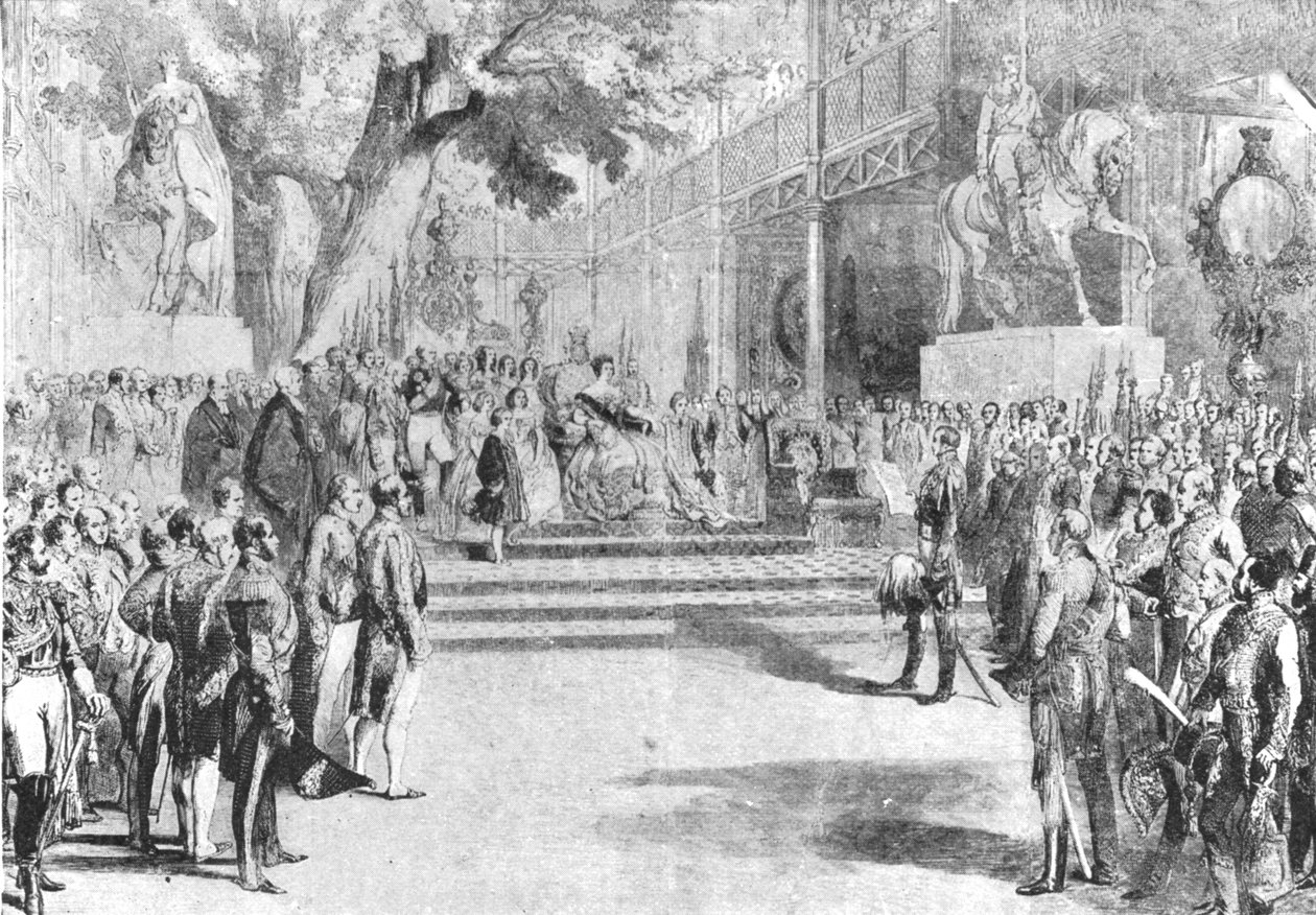 The Crystal Palace, Hyde Park, 1851: Opened by Queen Victoria, May 1, 1901 by Unbekannt