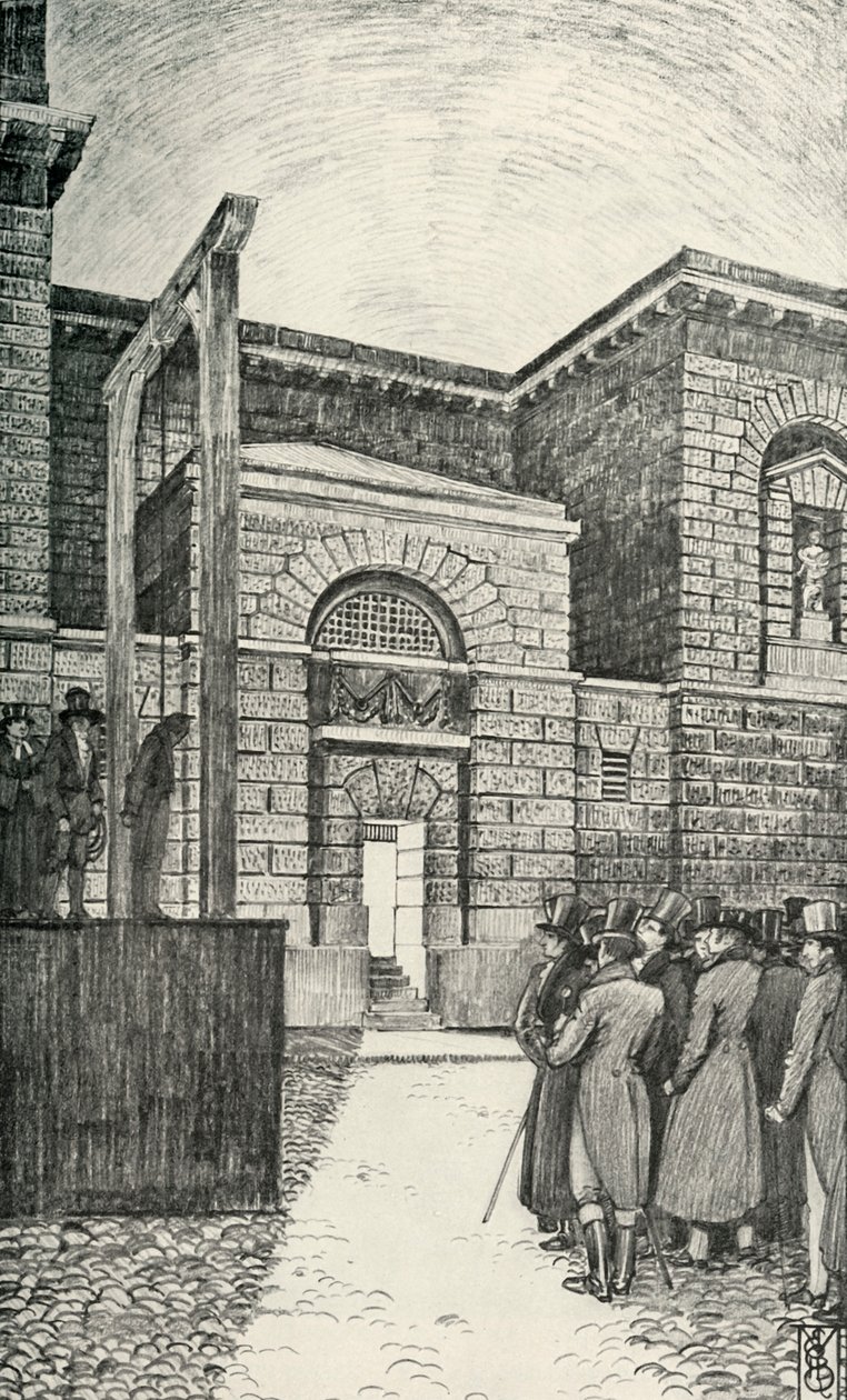 The Debtors Door, Newgate Prison, London by Unbekannt