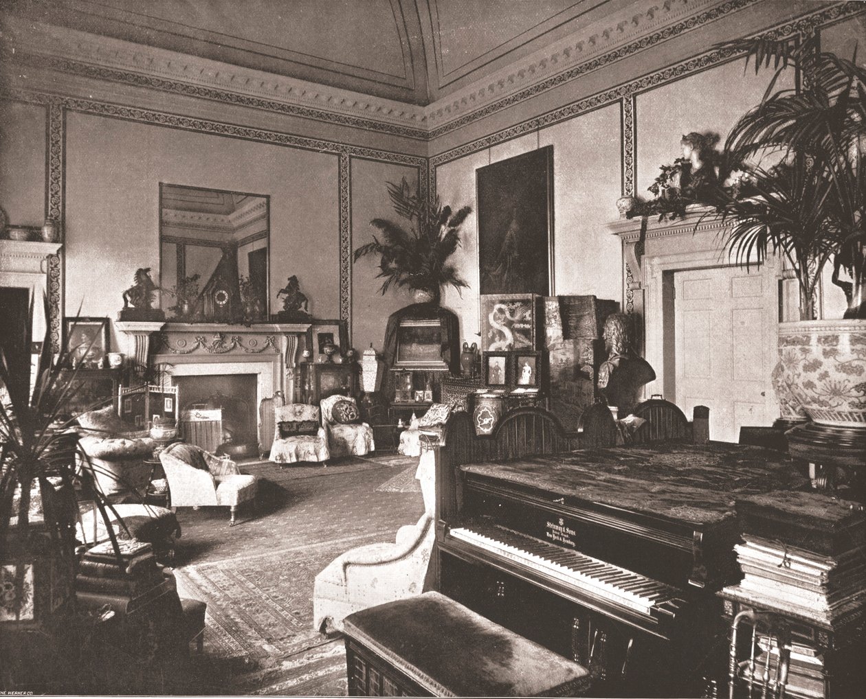 The Drawing Room at the White Lodge, Richmond Park by Unbekannt