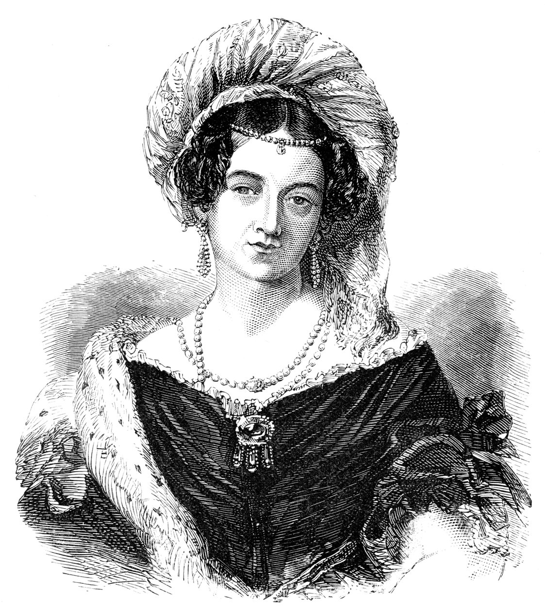 The Duchess of Kent, Marie Victoria by Unbekannt
