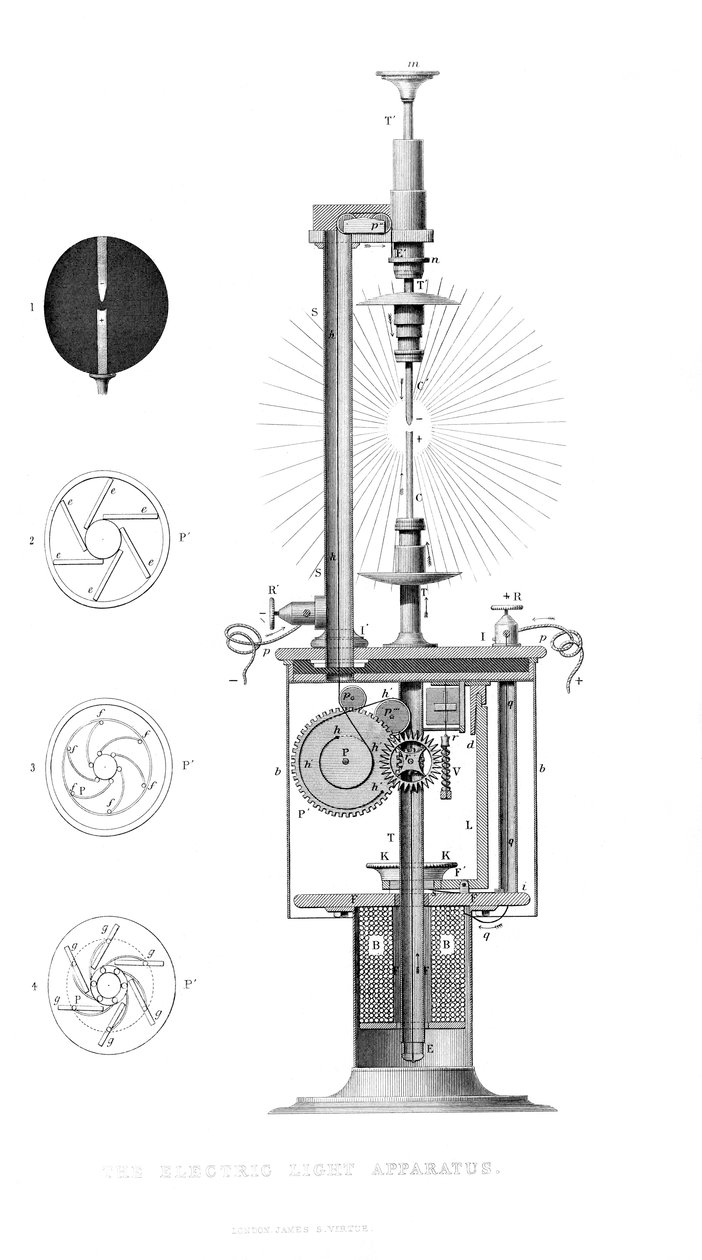 The Electric Light Apparatus by Unbekannt