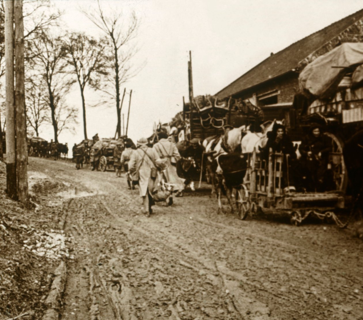 The Exodus, c1914-c1918 by Unbekannt