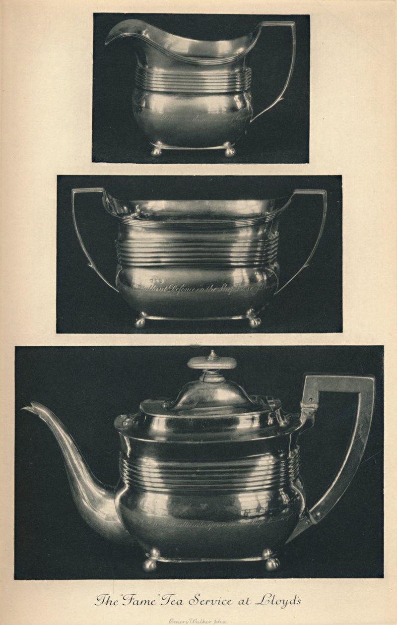 The Fame Tea Service at Lloyds, c1804 by Unbekannt