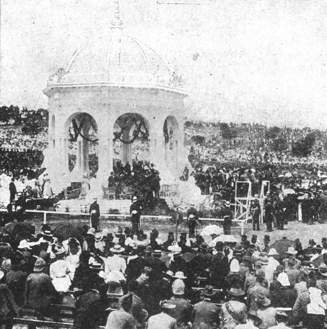 The Federation of Australia, Signing the Oath by Lord Hopetoun at Sydney by Unbekannt
