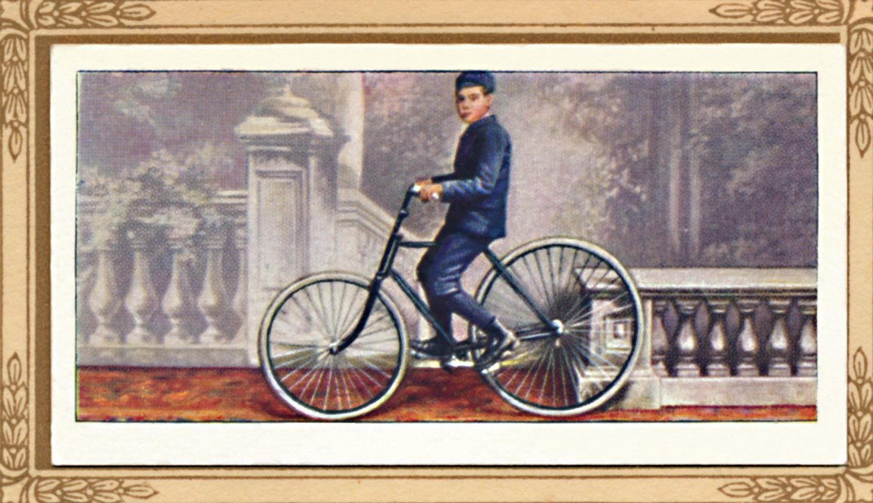 The First Pneumatic-Tyred Bicycle, 1939 by Unbekannt