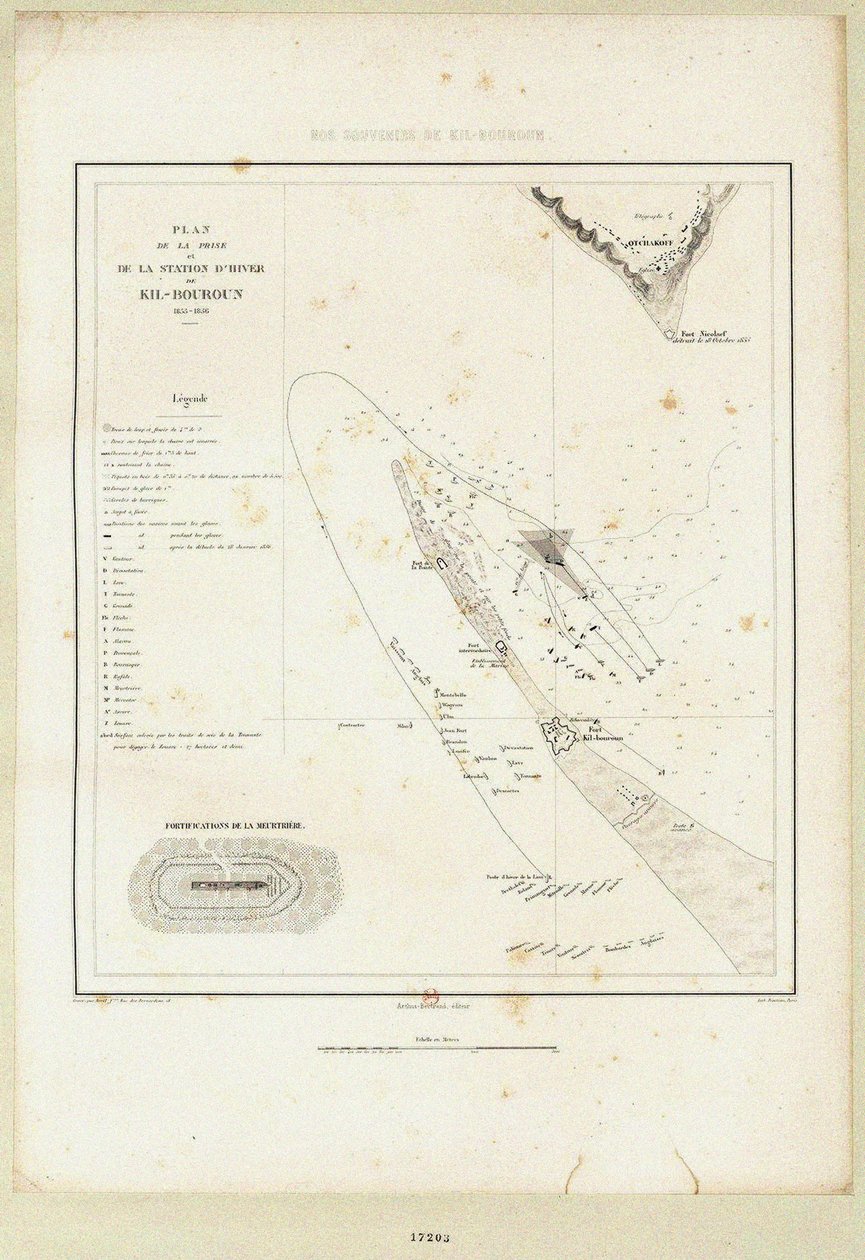 The Floating Batteries at the Siege of Kinburn 1855-1856, 1856 by Unbekannt