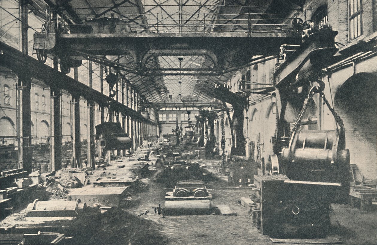 The Foundry at Swindon Works, c1917 by Unbekannt