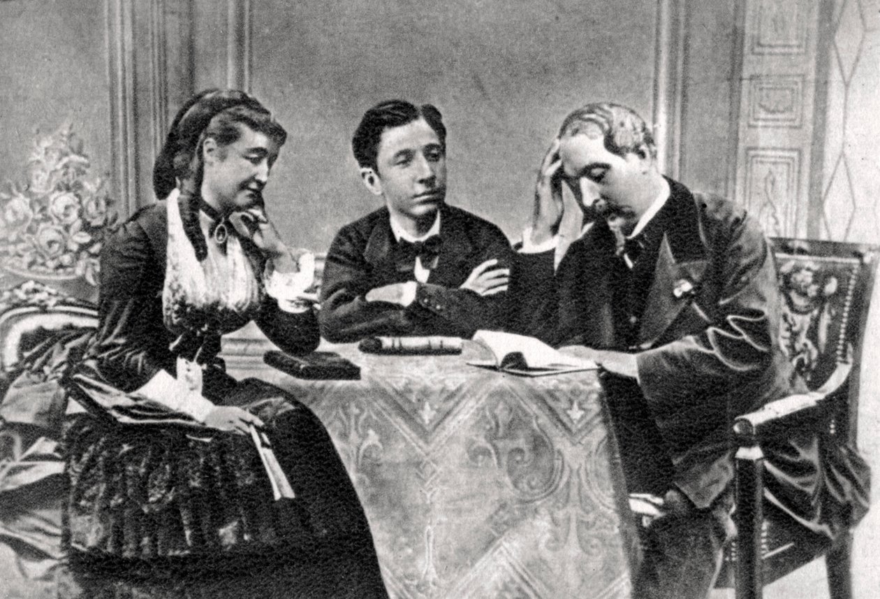 The French Imperial Family in exile, Chislehurst, Kent, 1871-1873 by Unbekannt