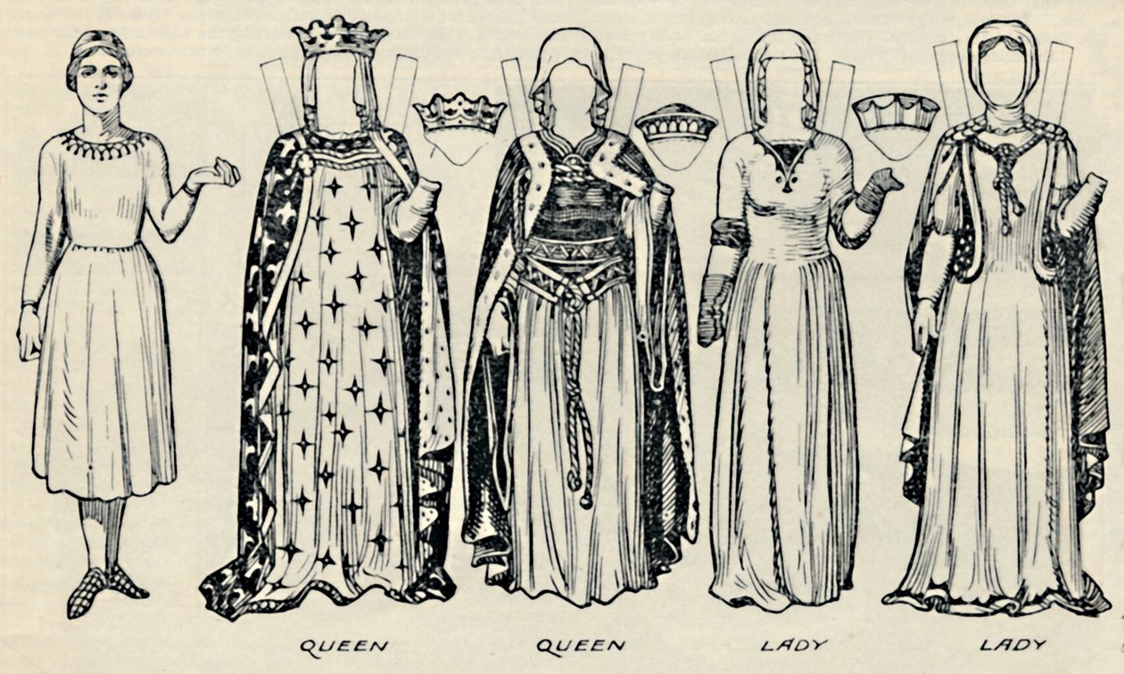 The Gallery of British Costume: What Men and Women Wore In Henry III
