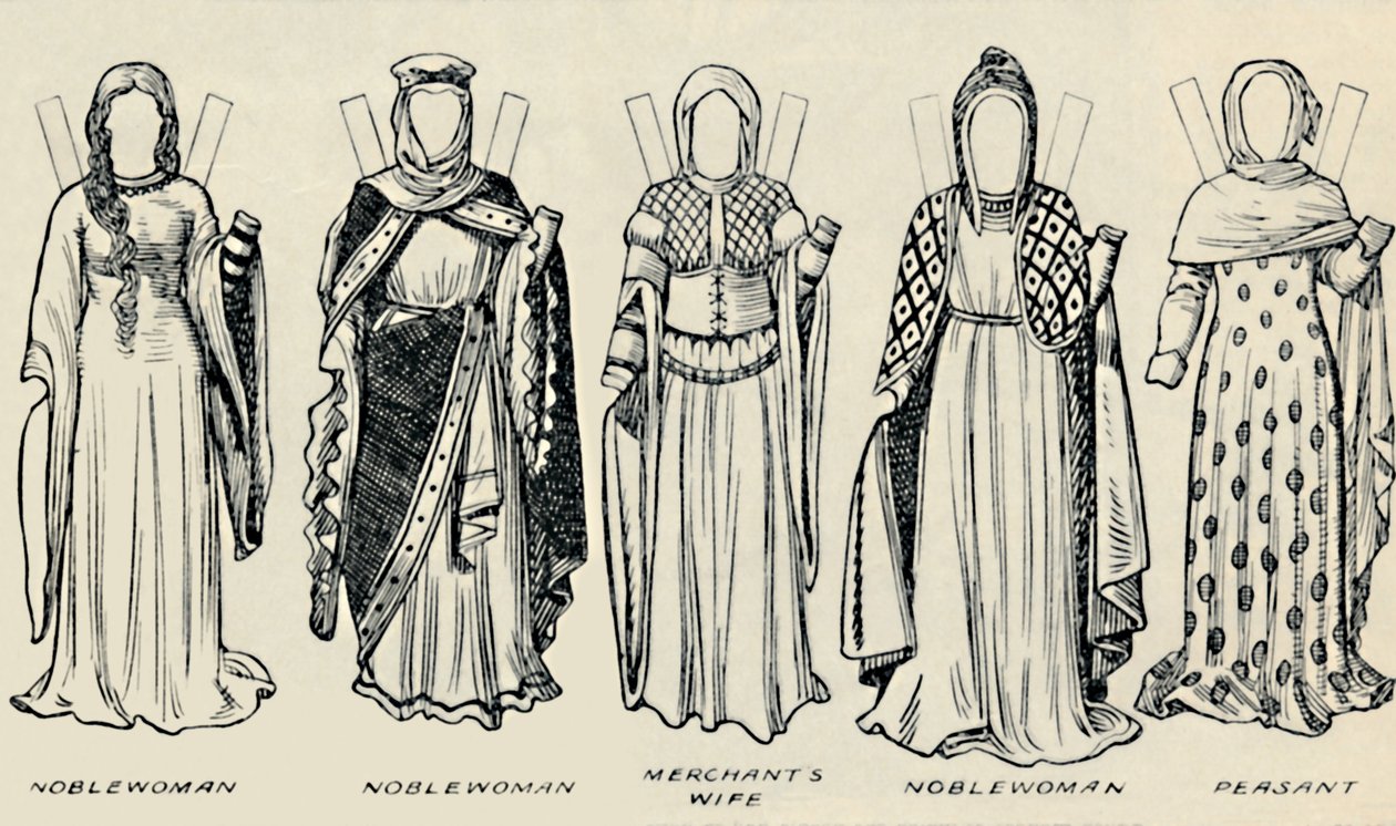 The Gallery of Historic Costume: The Dresses Worn in the Days of Richard I by Unbekannt
