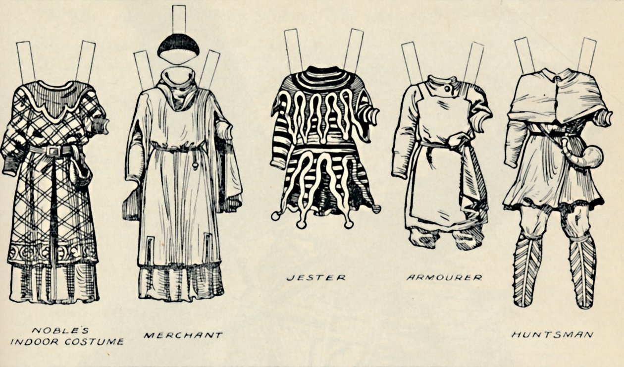 The Gallery of Historic Costume: The Dresses Worn in the Days of Richard I by Unbekannt