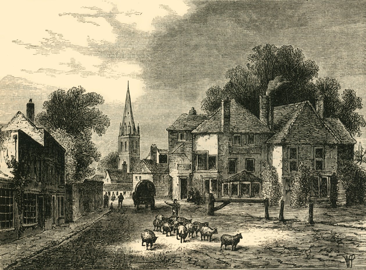 The Gate-House, Highgate, 1820 by Unbekannt
