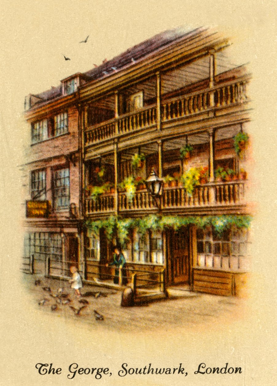The George, Southwark, London by Unbekannt