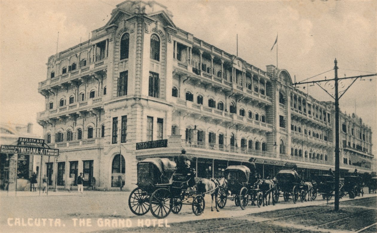The Grand Hotel, Calcutta by Unbekannt