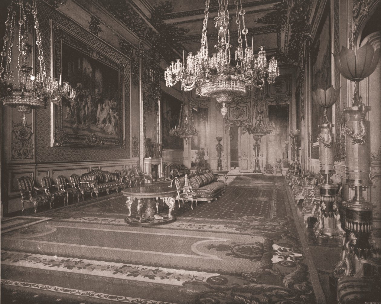 The Grand Reception Room, Windsor Castle, Berkshire, 1894 by Unbekannt