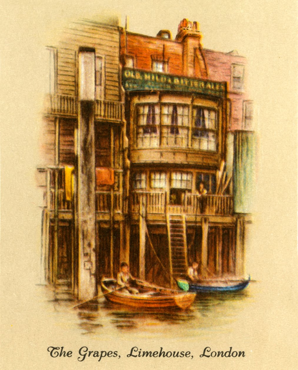 The Grapes, Limehouse, London, 1936 by Unbekannt